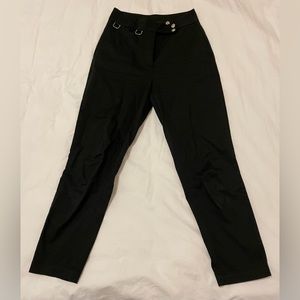 The Kooples black cargo pants with detachable wallet